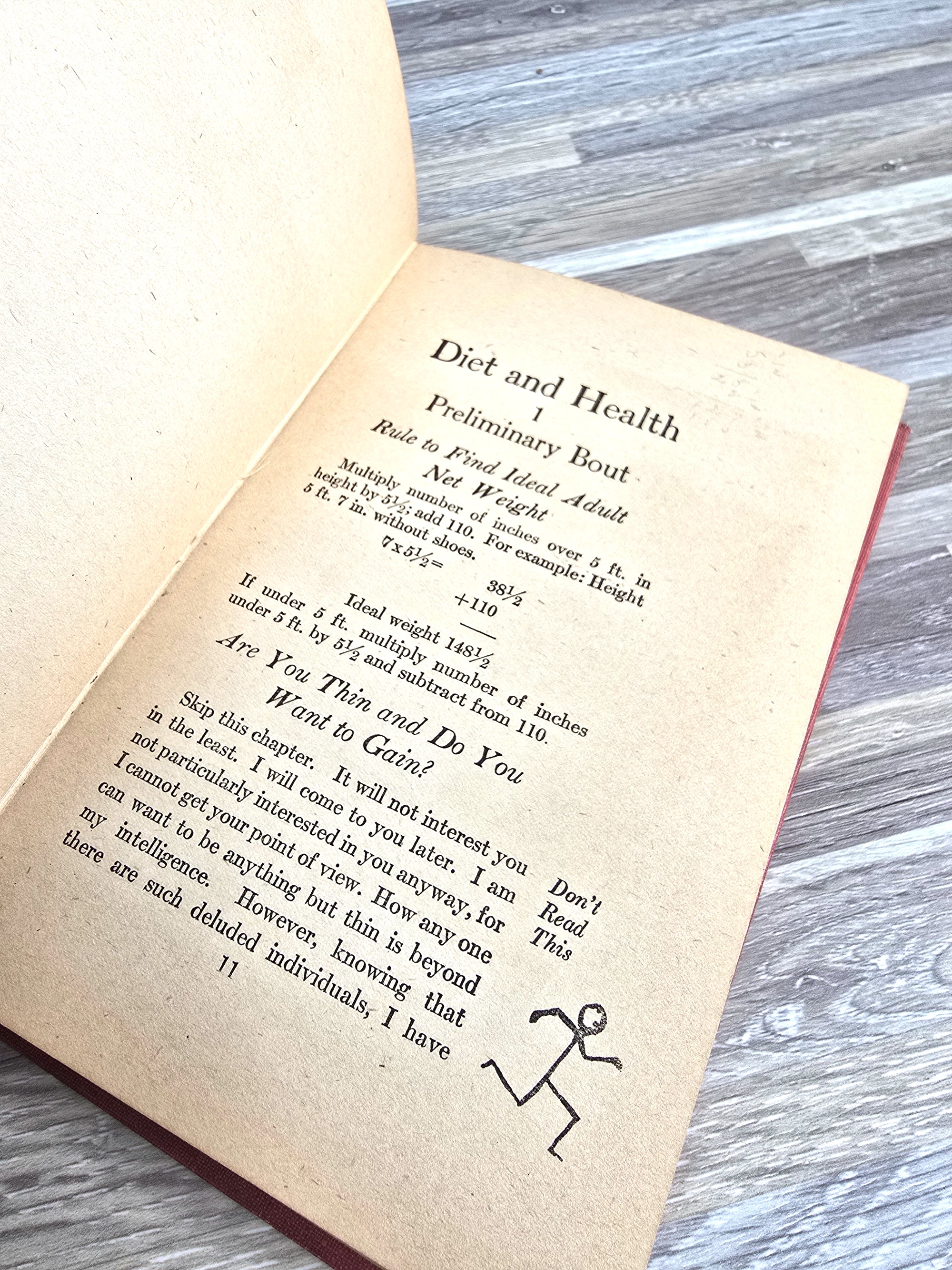 1924 Diet and Health Book by Peters, MD