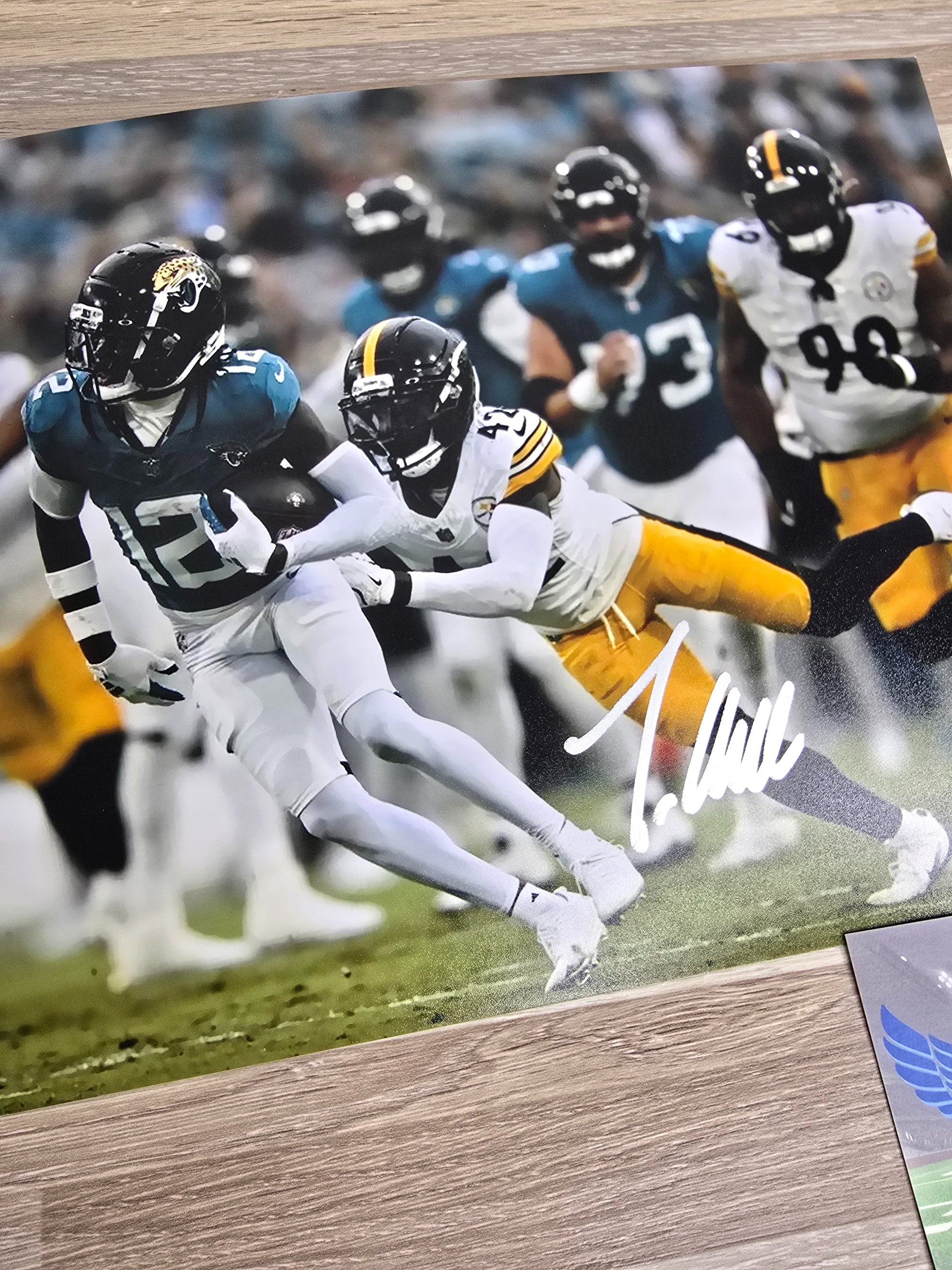 Travis Hunter Jacksonville Jaguars NFL Signed Photo - Authenticated