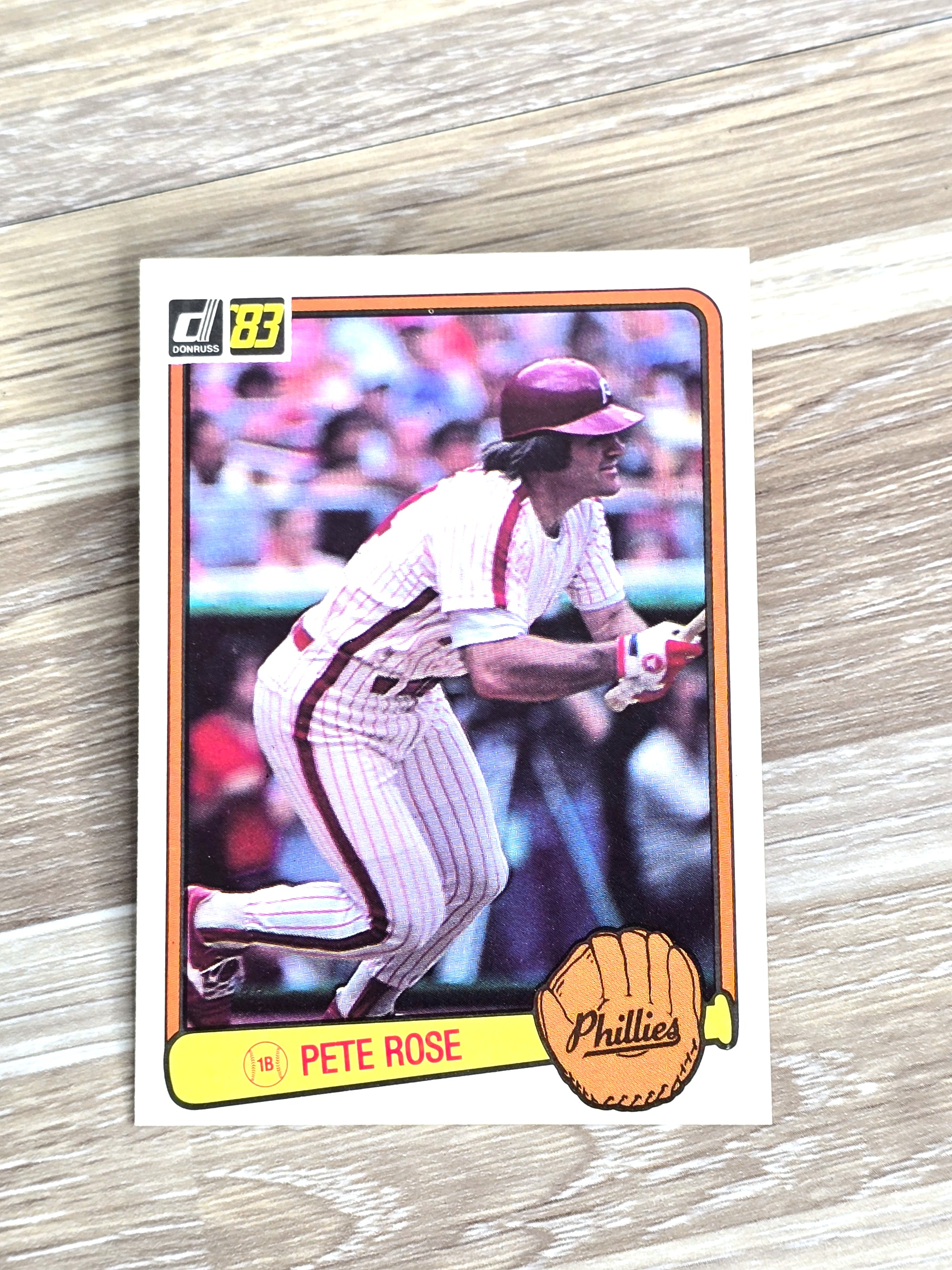 Pete Rose Baseball Card 1982 Donruss No. 42