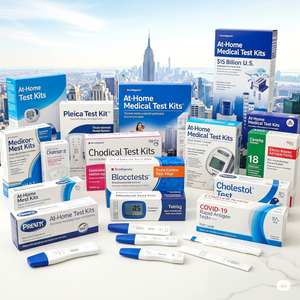 At-Home Medical Test Kits in the U.S. $15 Billion Dynamic Market with Chemical Foundations, and Strategic Outreach
