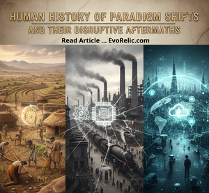 Universal Enlightenment the 5th Fracture: Analysis in Human History of Paradigm Shifts and The Disruptive Aftermaths