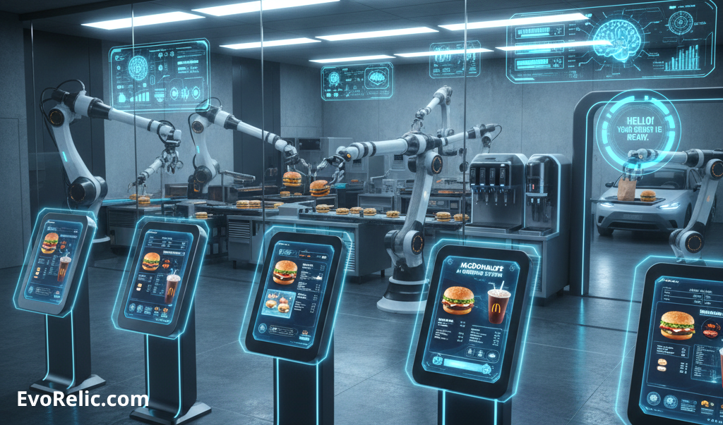 McDonald's Franchise Business Model Leverages Automation AI Technology Increases Restaurant Profit 250% Reduce Corporate Expenses $59 Billion Annually