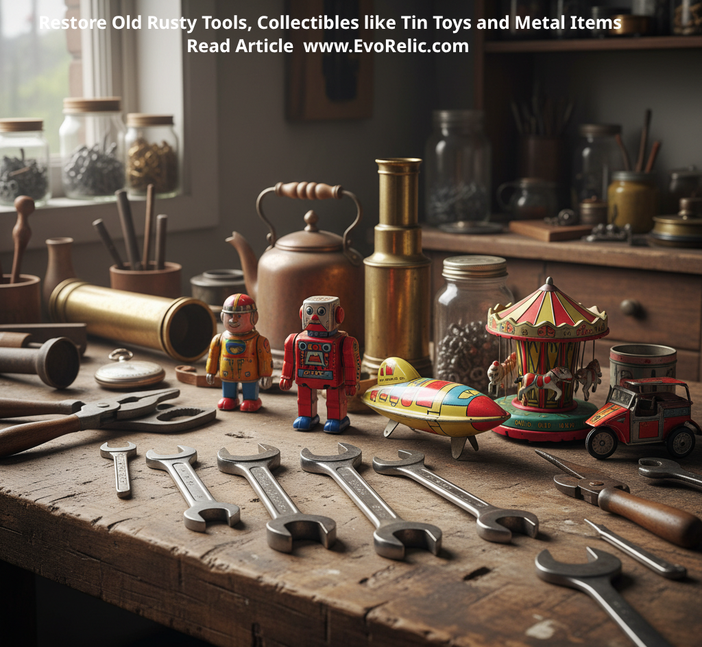 How to Restore Rusty Tools, Collectibles and Metal Items in Under 30 Minutes