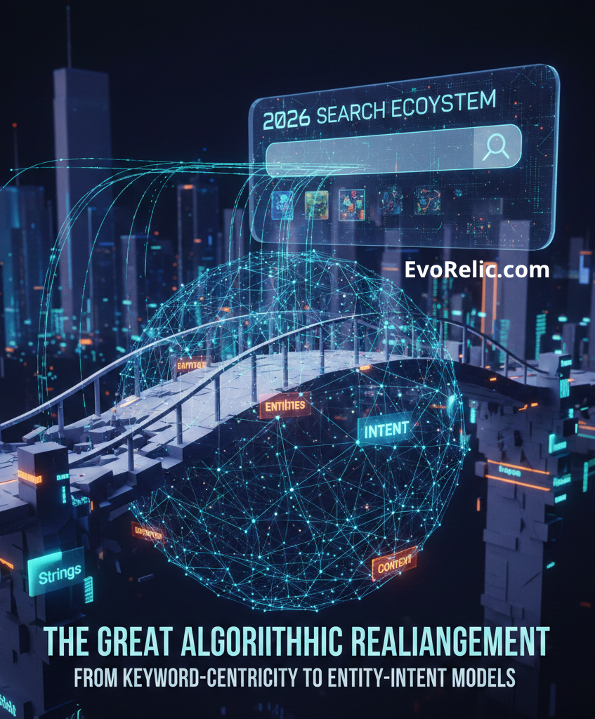 The Great SEO Algorithmic Realignment: From Keyword-Centricity to Entity-Intent Models in the 2026 Search Ecosystem