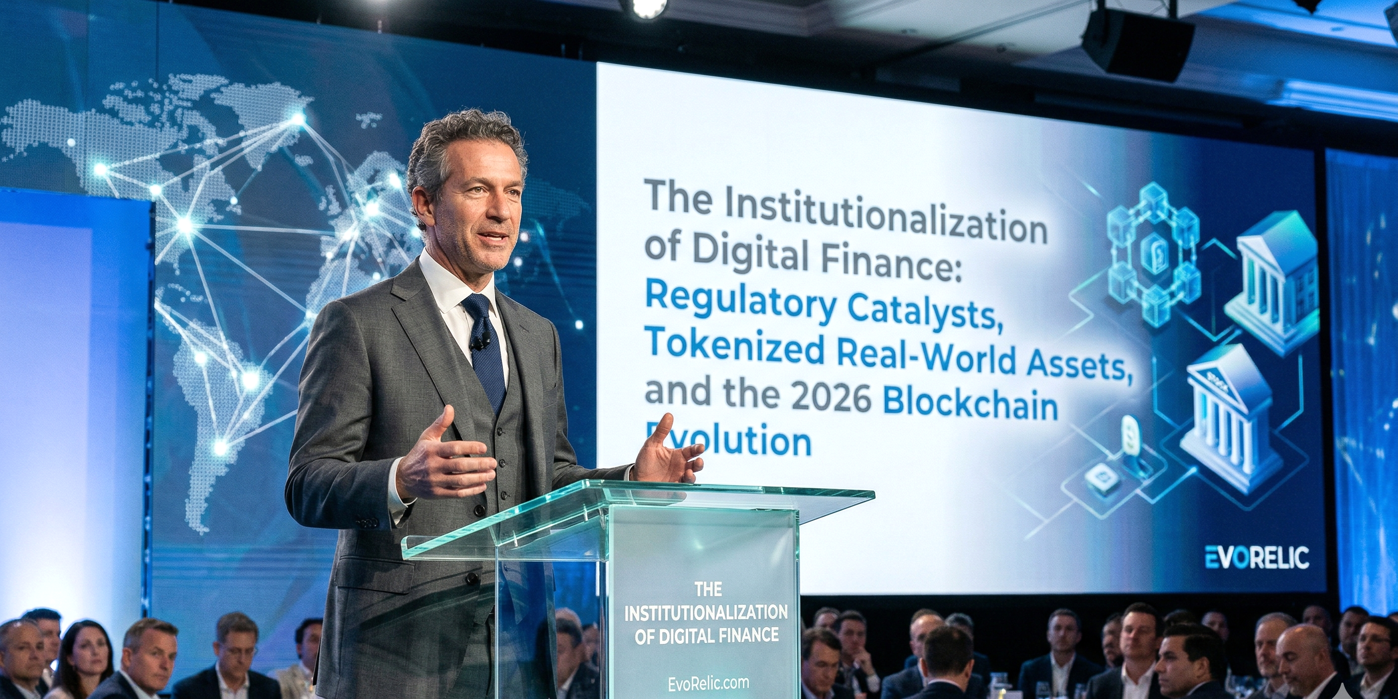 The Institutionalization of Digital Finance: Regulatory Catalysts, Tokenized Real-World Assets, and the 2026 Blockchain Evolution