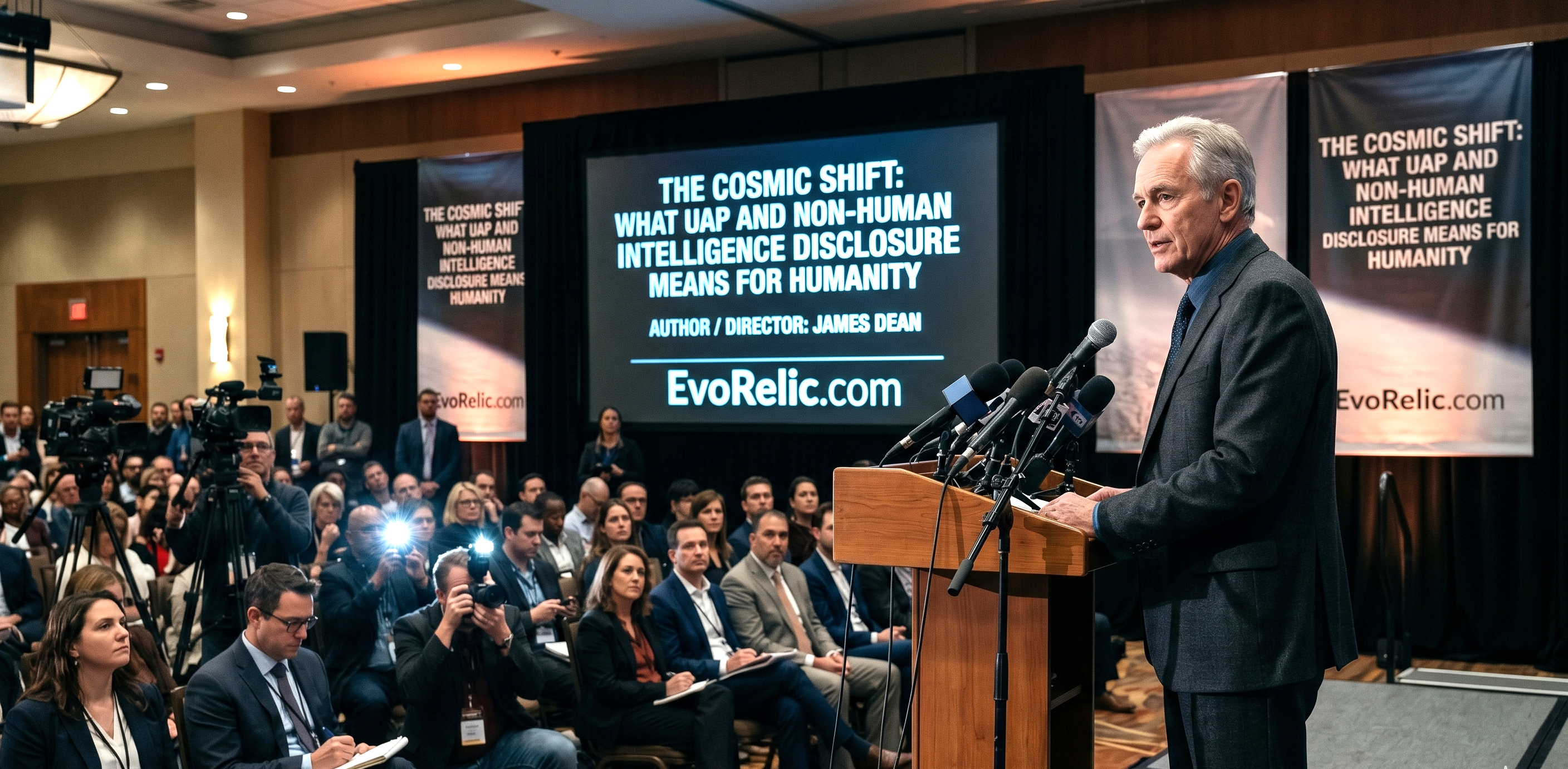 Disclosure the Cosmic Shift: What UAP and Non-Human Intelligence Disclosure Means for Humanity