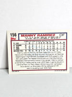 Manny Ramirez Rookie Baseball Card 1992 Topps No. 156