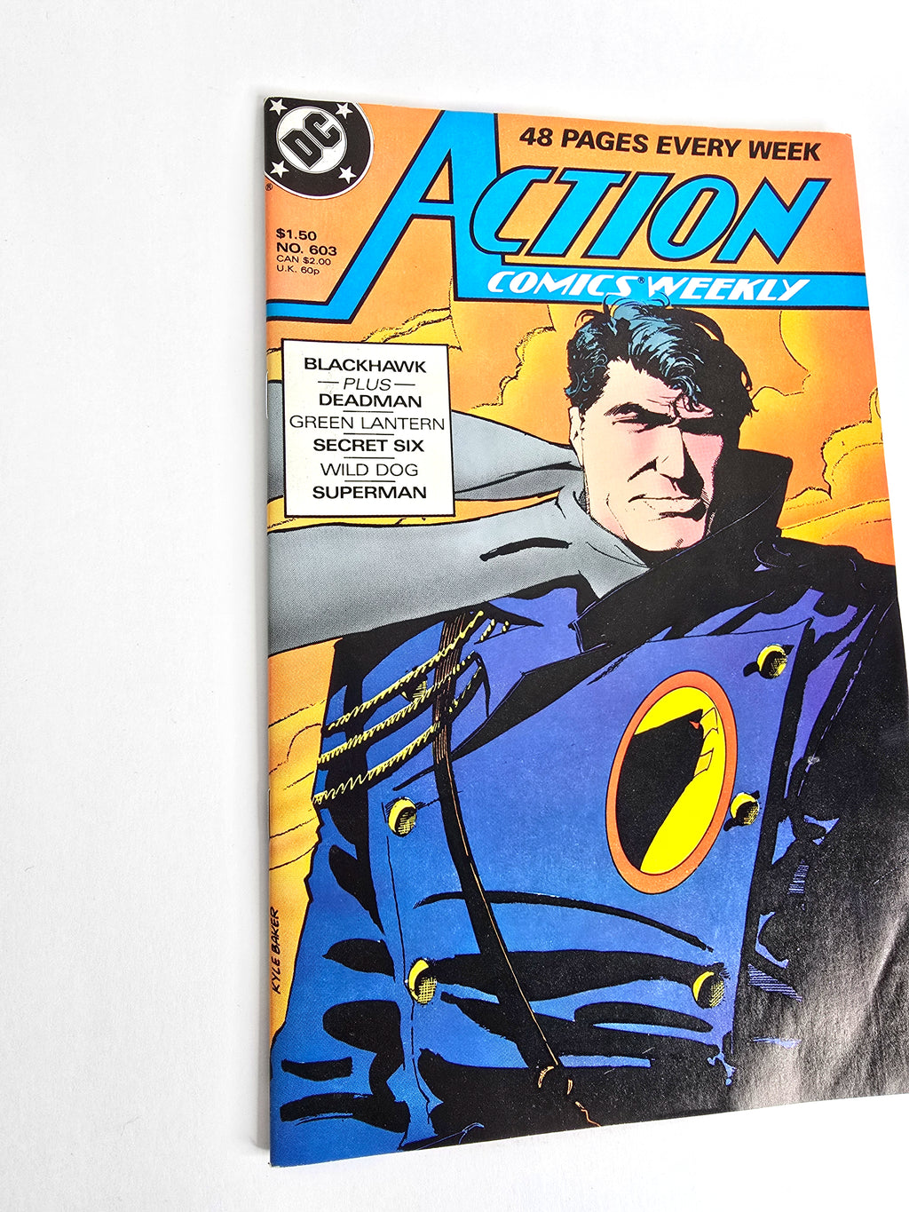 DC Comics Action Comic Blackhawk 1981 No. 603