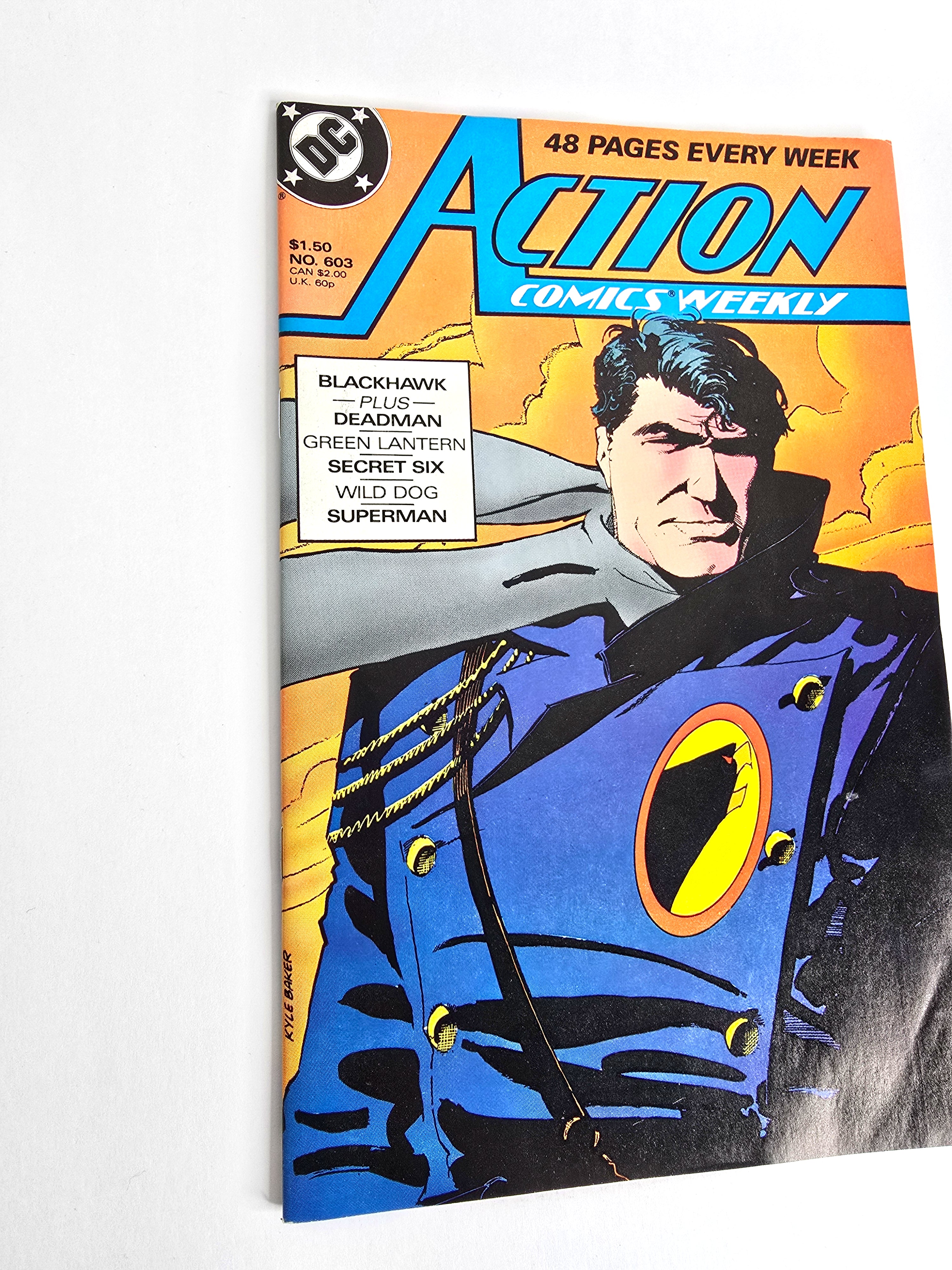 DC Comics Action Comic Blackhawk 1981 No. 603