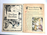 1917 Peter Rabbit Goes to School