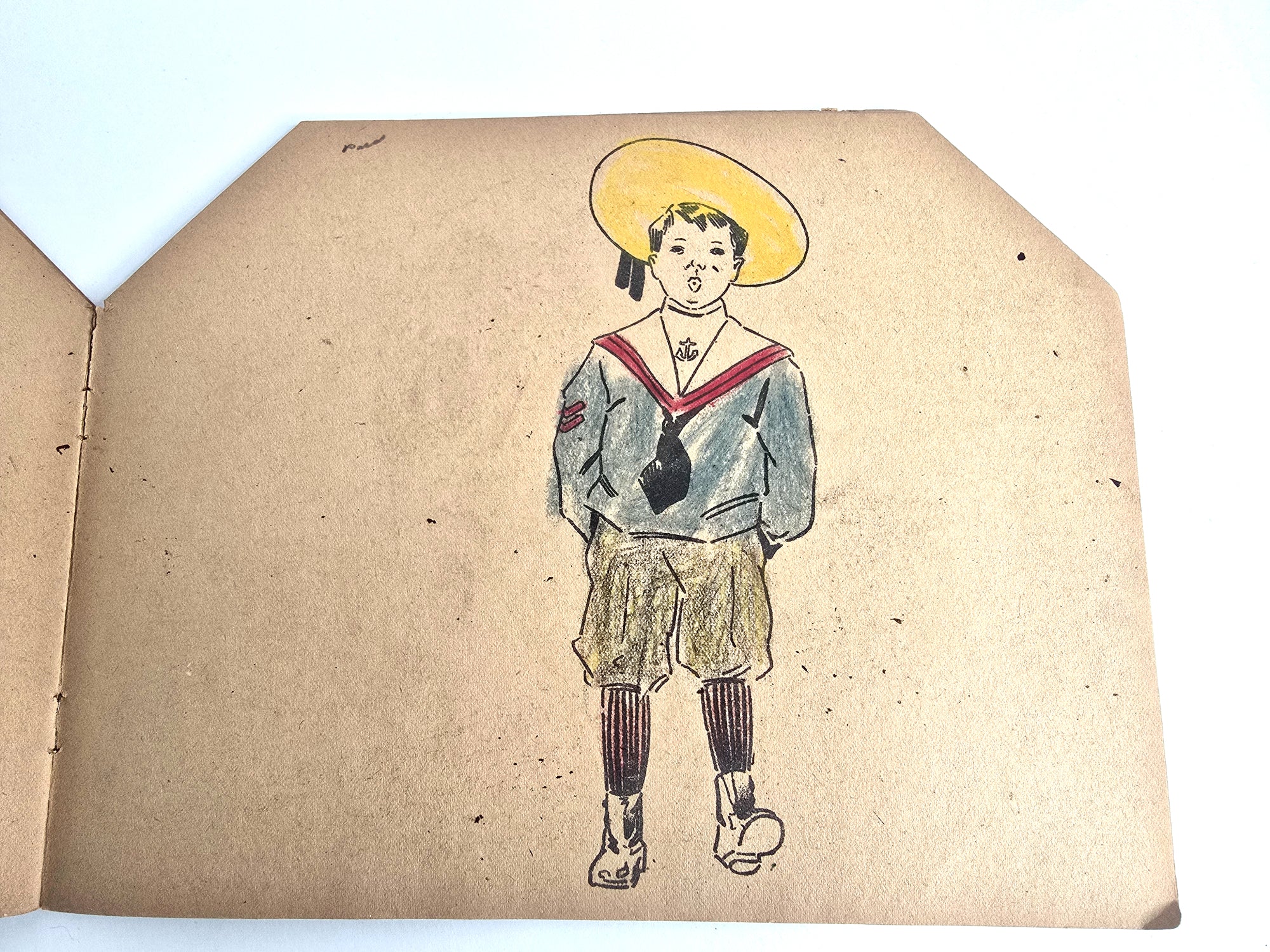 1922 Puss in Boots Painting Drawing Book Published by Saalfield 