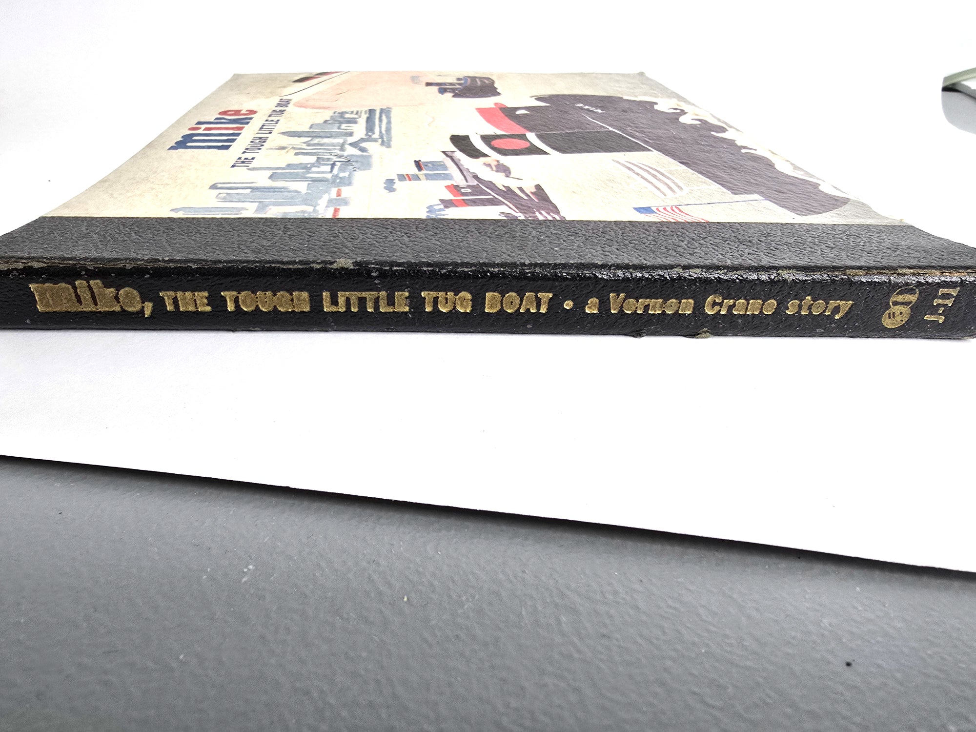 1940 Mike the Tough Little Tug Boat Album Stories Columbia Records Vernon Crane J11-2