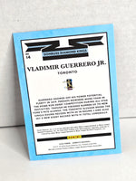 Vladimir Guerrero, Jr. Toronto Baseball Card 2020 Panini Donruss No. 14