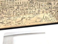 Sketch Illustration Signed by Paul Palnik, Artist Print