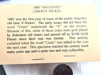 1883 No Cents Liberty Nickel