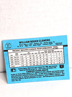 Roger Clemens Baseball Card 1987 Leaf No. 51