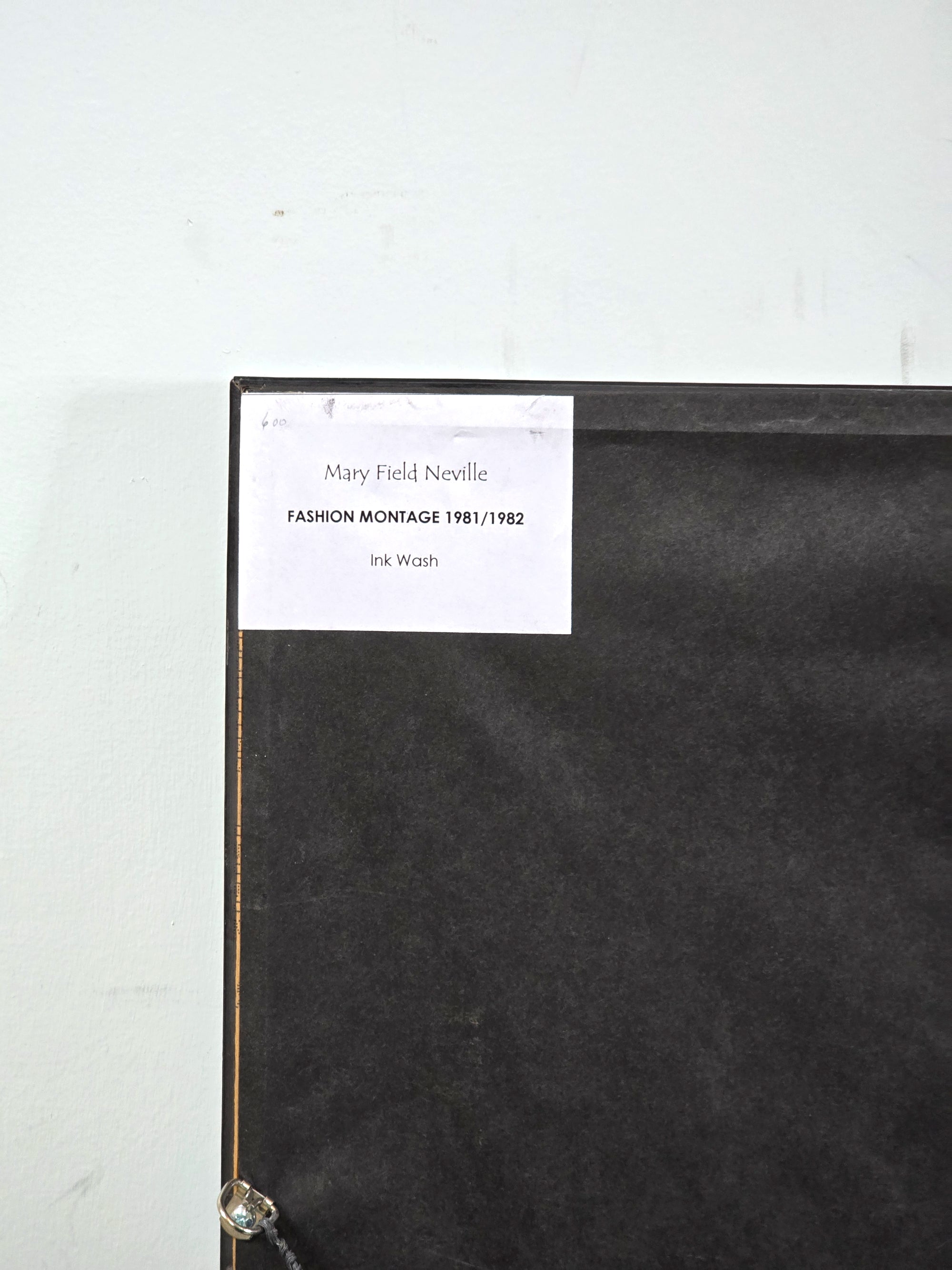 Fashion Montage Art Ink Wash Illustration