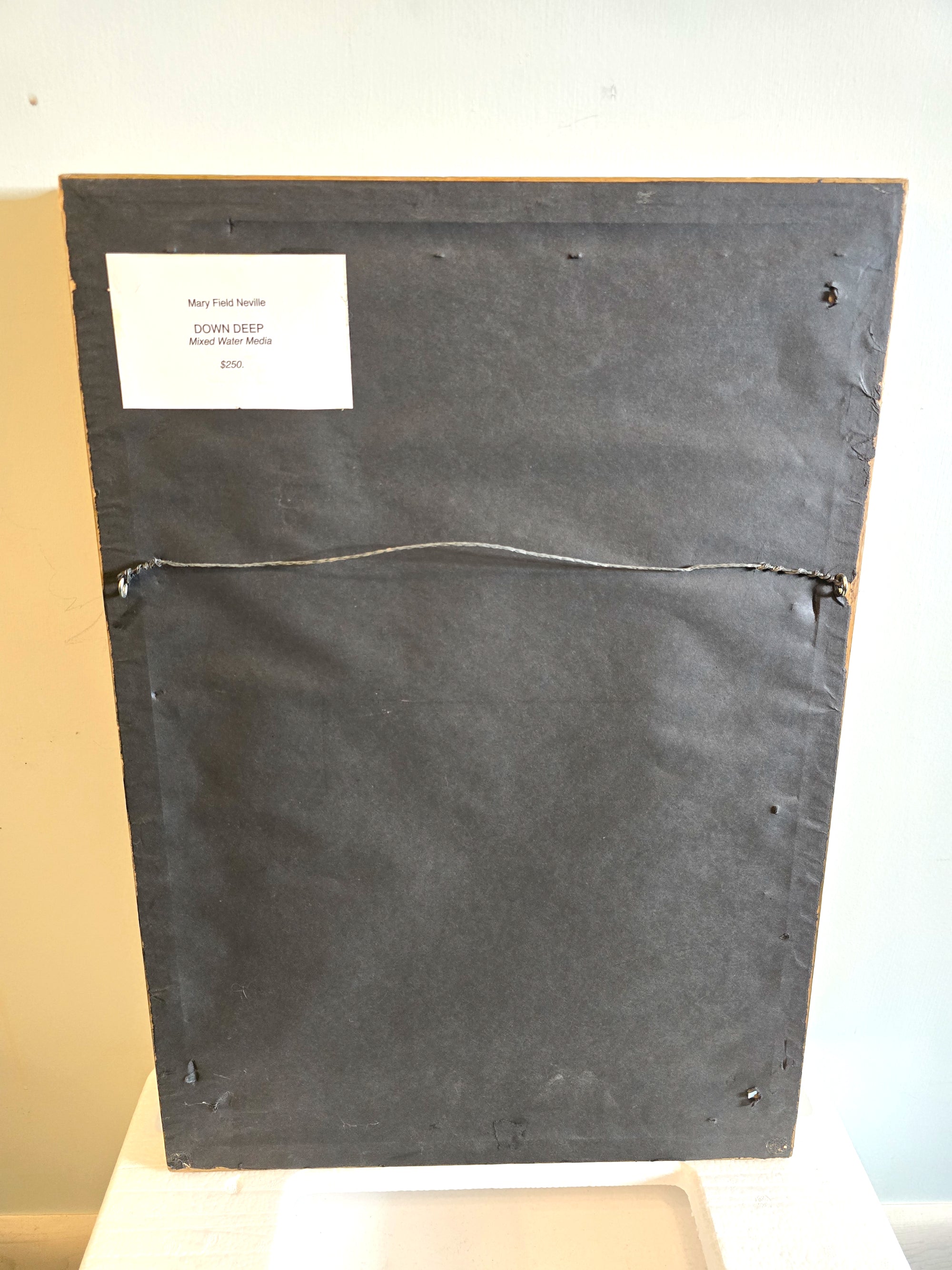 Down Deep Mixed Media Art Painting