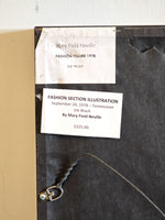 Fashion Figure 1978 Art Ink Wash