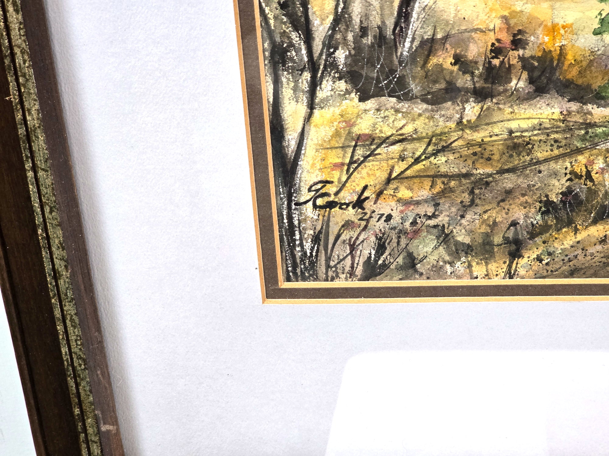 Country Road Painting Original Art Decor