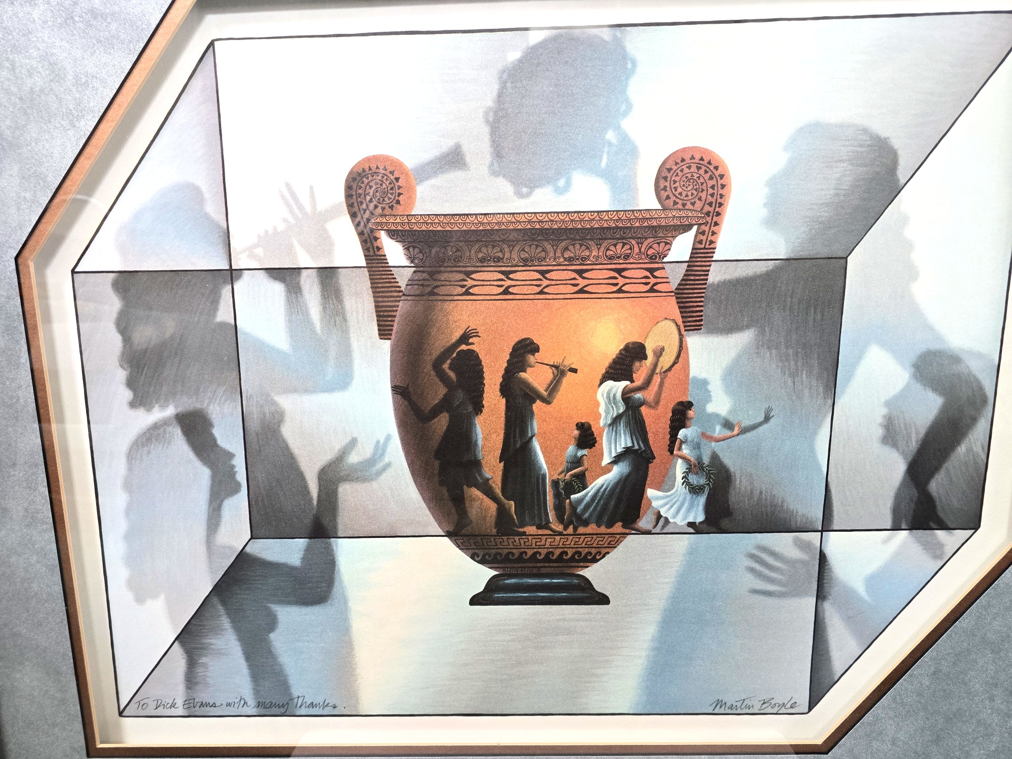 Celebration of Life Abstract Painting Signed by Artist