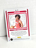 Jalen Green Basketball Card Houston Rockets 2021 Panini Hoops No. 14