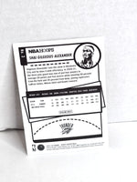 Shai Gilgeous Alexander Basketball Card 2021 Panini Hoops No. 3