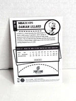 Damian Lillard Basketball Card 2021 Panini Hoops No. 61