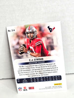 C.J. Stroud NFL Rookie Football Card 2023 Panini No. 314