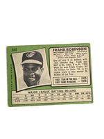 Frank Robinson Orioles Baseball Card 1971 Topps No. 640