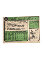 Dave Parker Pirates Baseball Card 1974 Topps No. 252