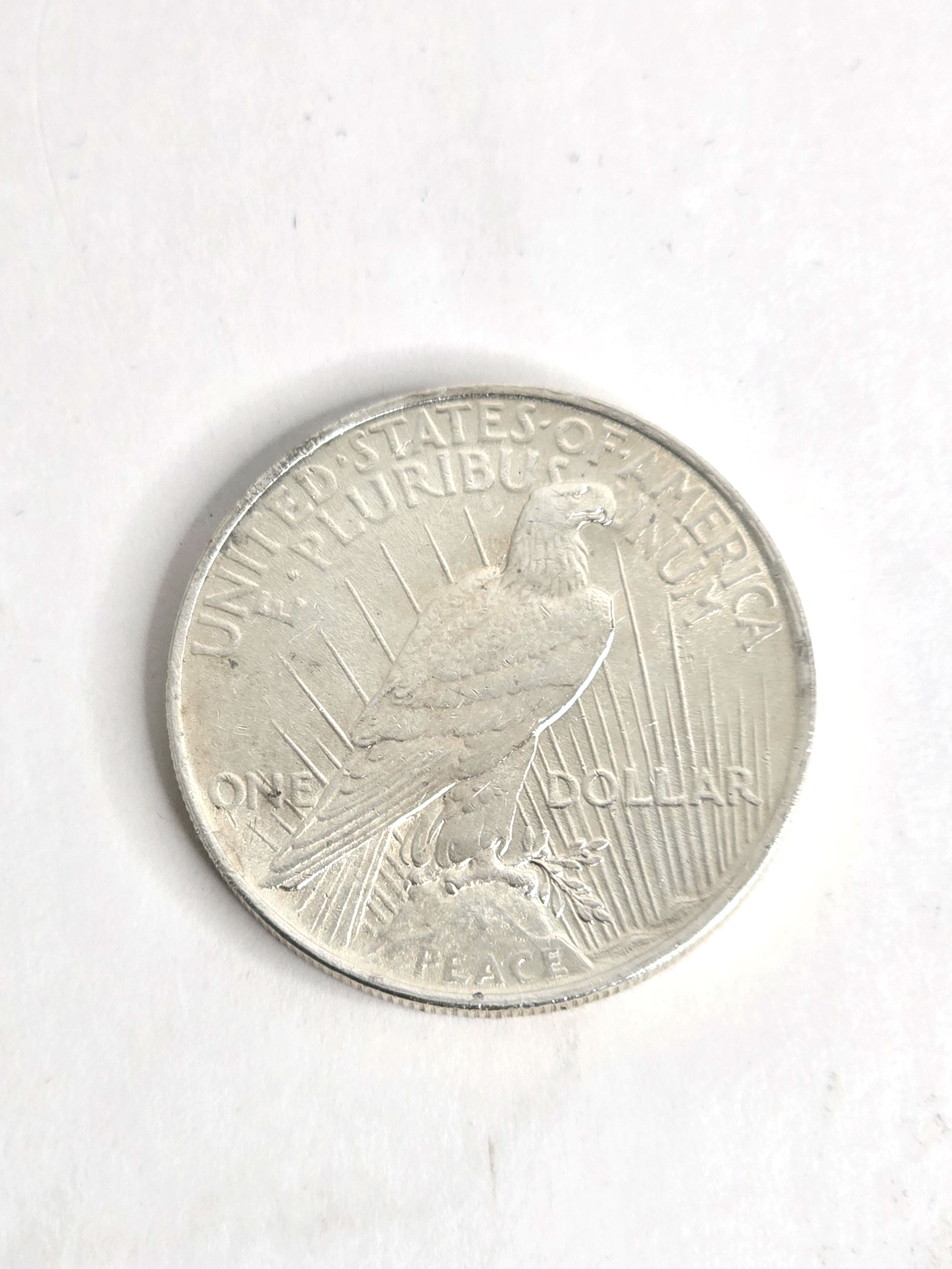 1923 Silver U.S. Peace Dollar Coin 90% Silver