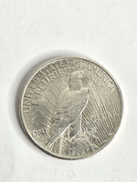 Silver Coin 1925 US Peace Dollar 90% Silver