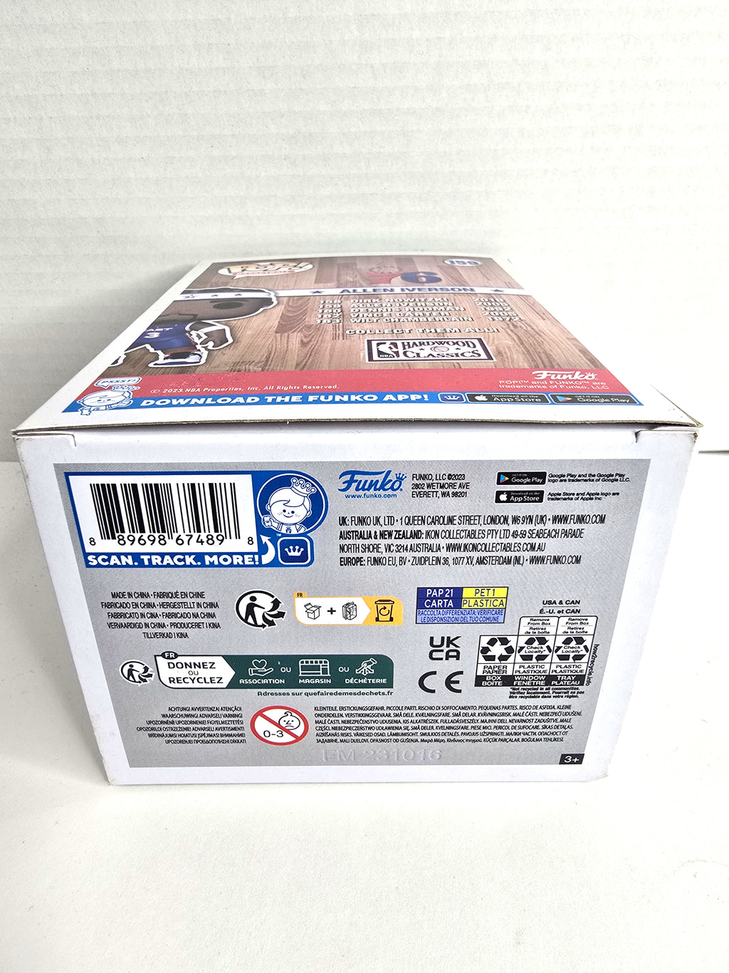 Funko Pop Allen Iverson NBA Basketball No. 159