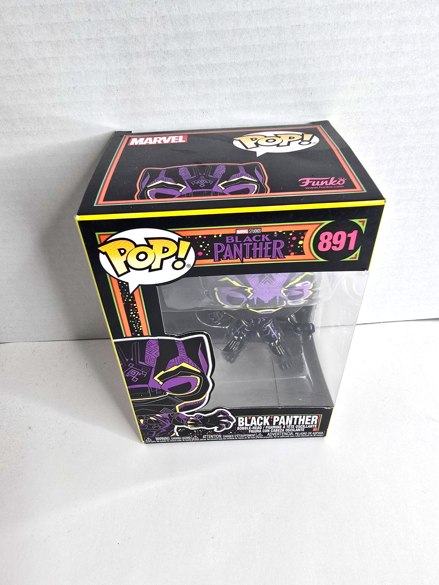 Funko Pop Black Panther Marvel Studios No. 891
