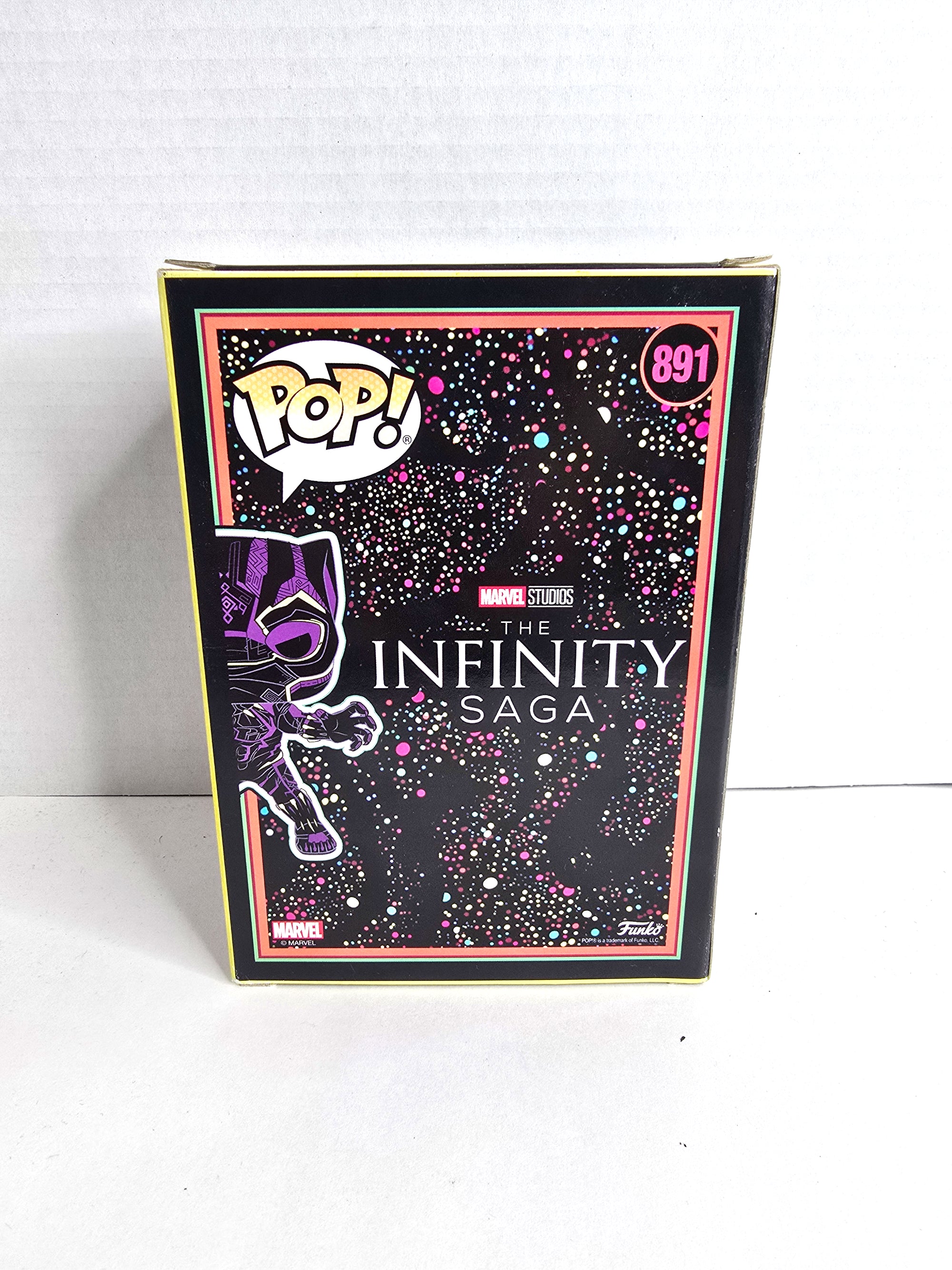 Funko Pop Black Panther Marvel Studios No. 891
