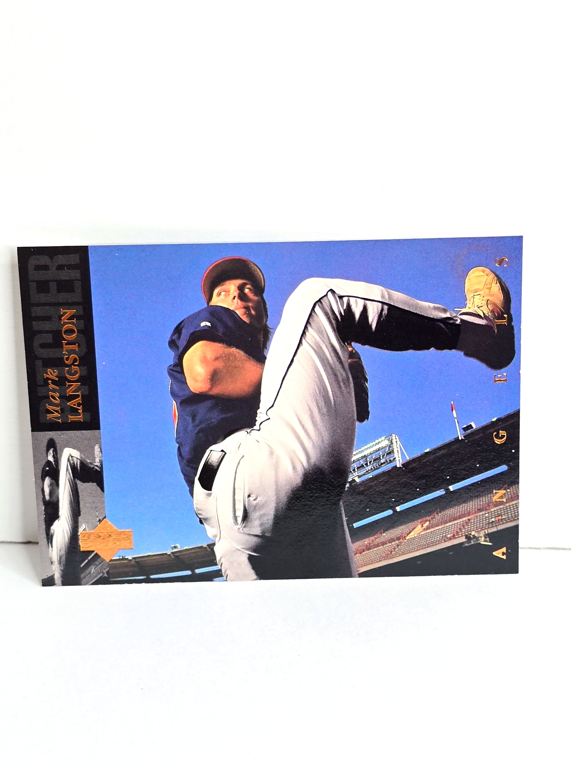 Mark Langston Baseball Card 1994 Upper Deck No. 485