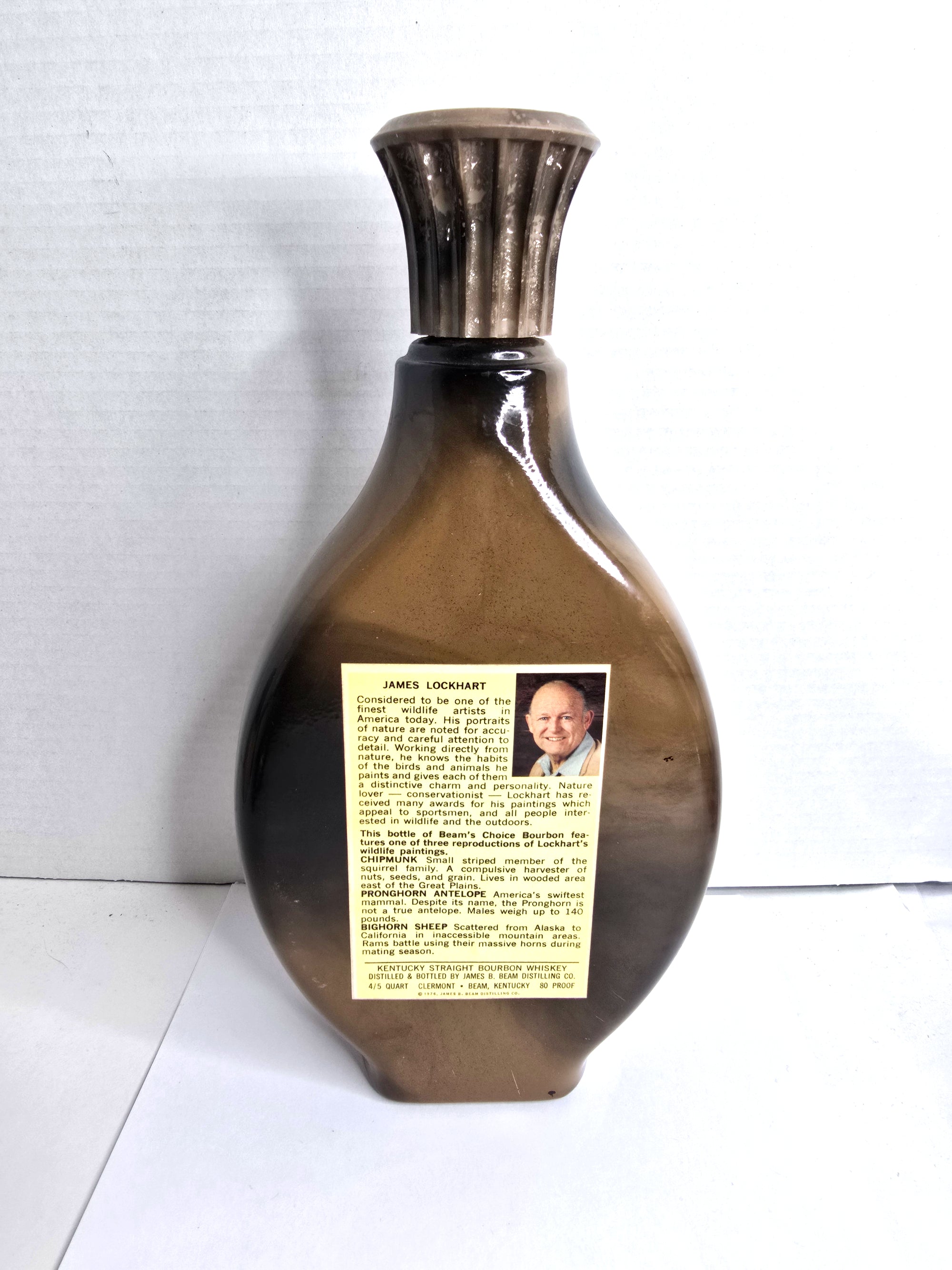1976 Decanter Beam's Choice Collectible