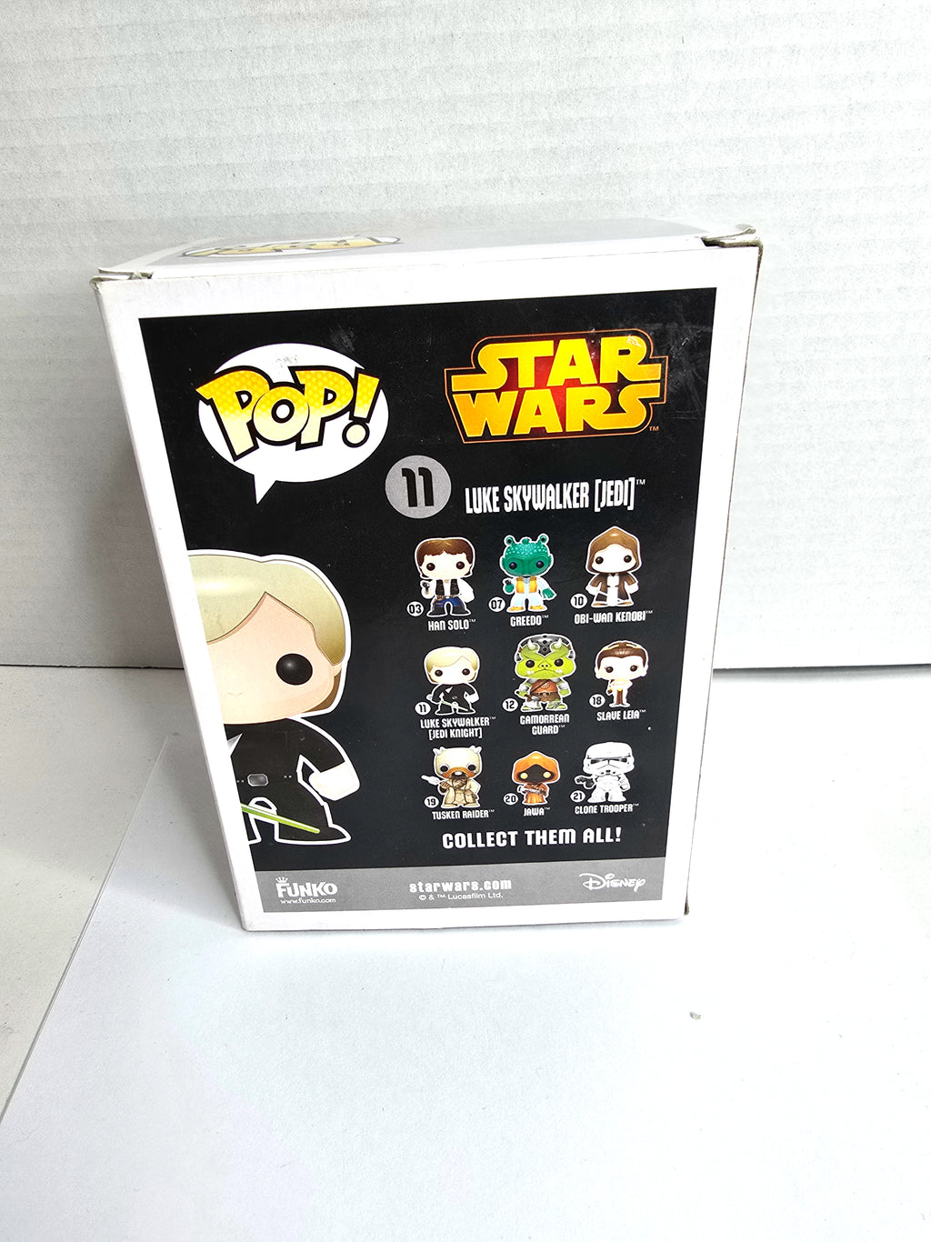 Luke Skywalker Jedi Funko Pop Star Wars