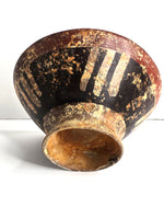 Antique pre-Columbian era Nariño Art Pottery Bowl Handmade