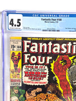 Marvel Comic 1970 Fantastic Four Graded 4.5 CGC July Vol 100