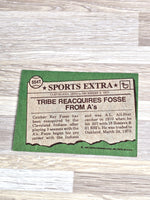 Ray Fosse Baseball Card 1976 Topps No. 554T Sports Extra