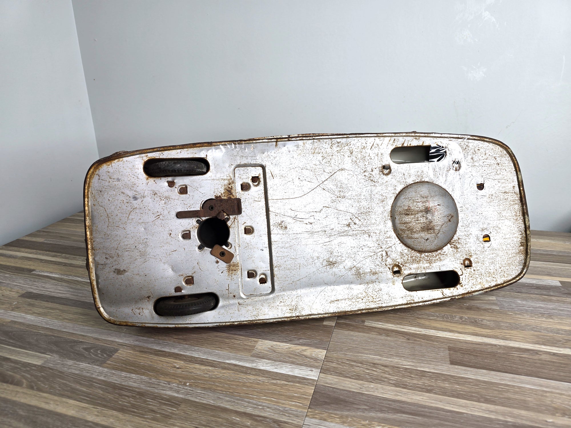 1950s Marx Tin Toy Fire Chief 18" Vintage Collectible