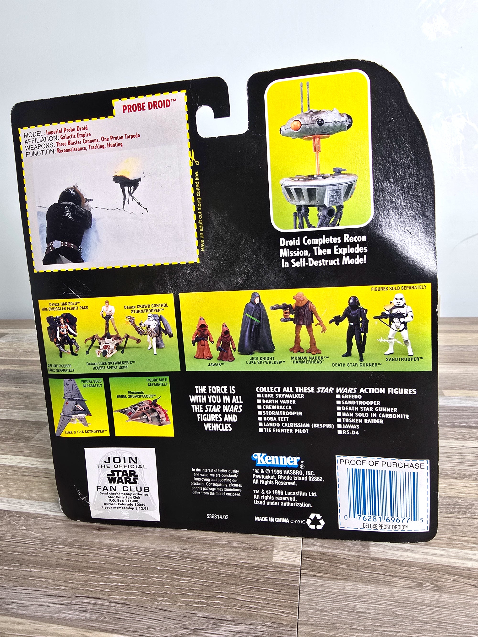 Vintage Star Wars Toy Probe Droid