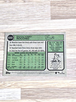 Brayan Rocchio Rookie Baseball Card 2023 Topps No. 533