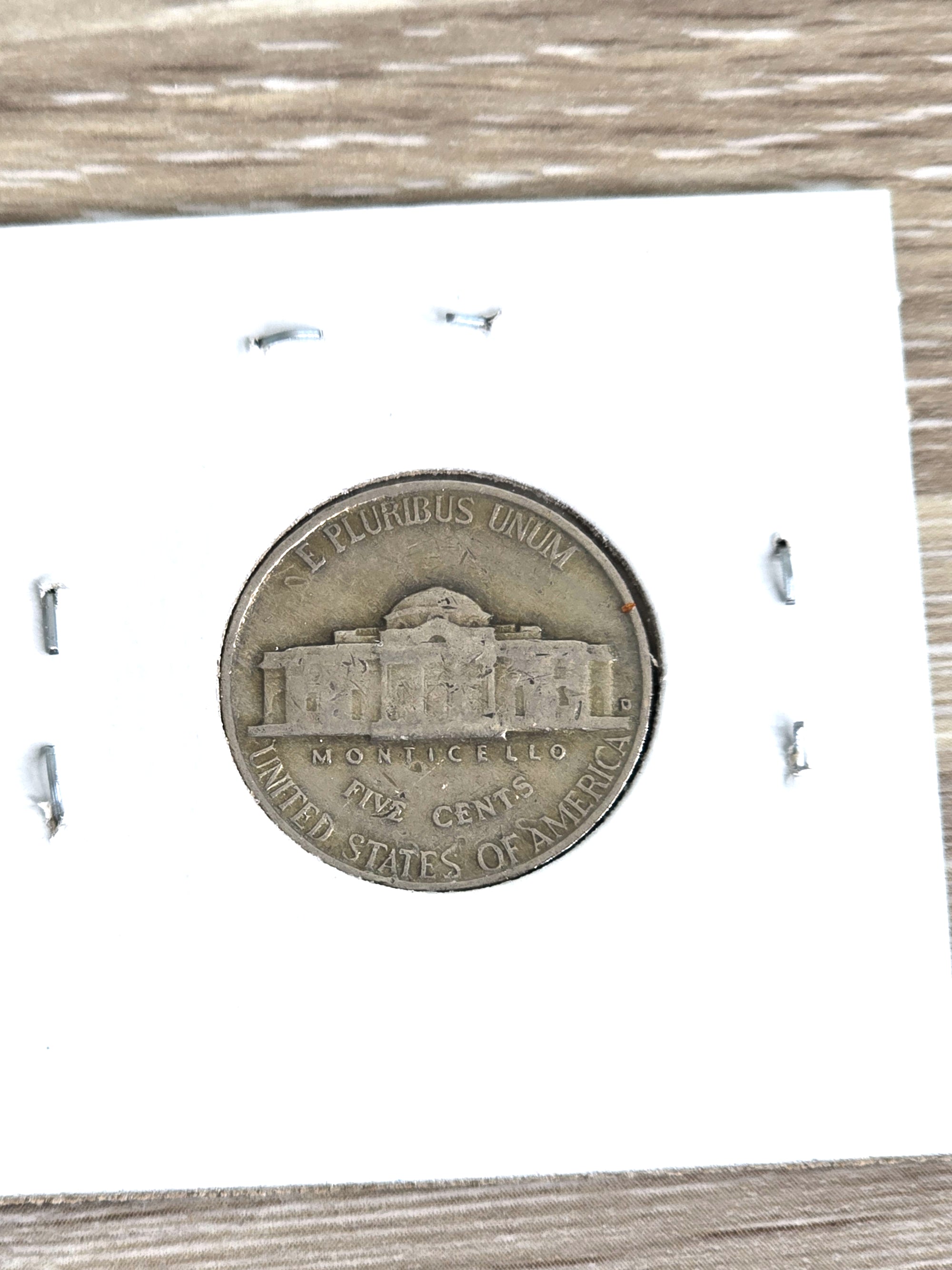 1949 Jefferson Nickel Coin Collectible