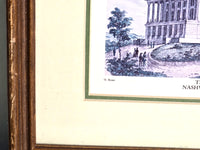 Tennessee State Capitol in Nashville 1980 H. Bosse Print Wall Art Decor