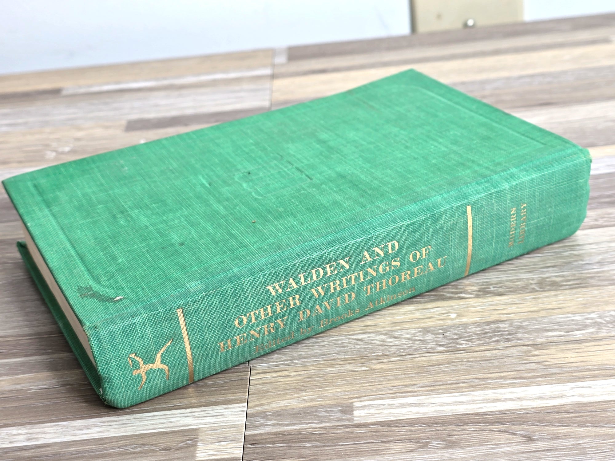 Walden and Other Writings of Henry David Thoreau 1950 Book Collectible