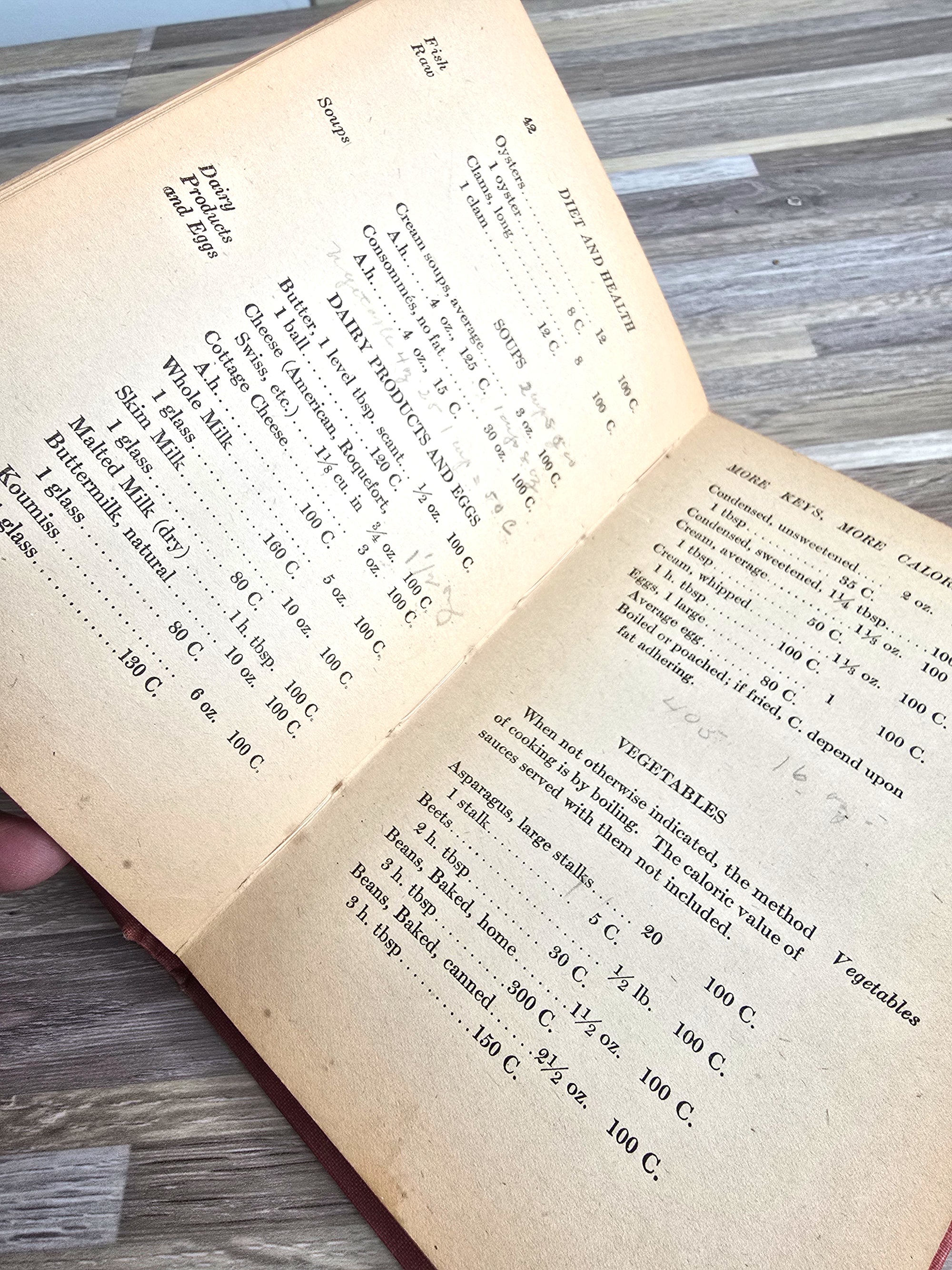 1924 Diet and Health Book by Peters, MD