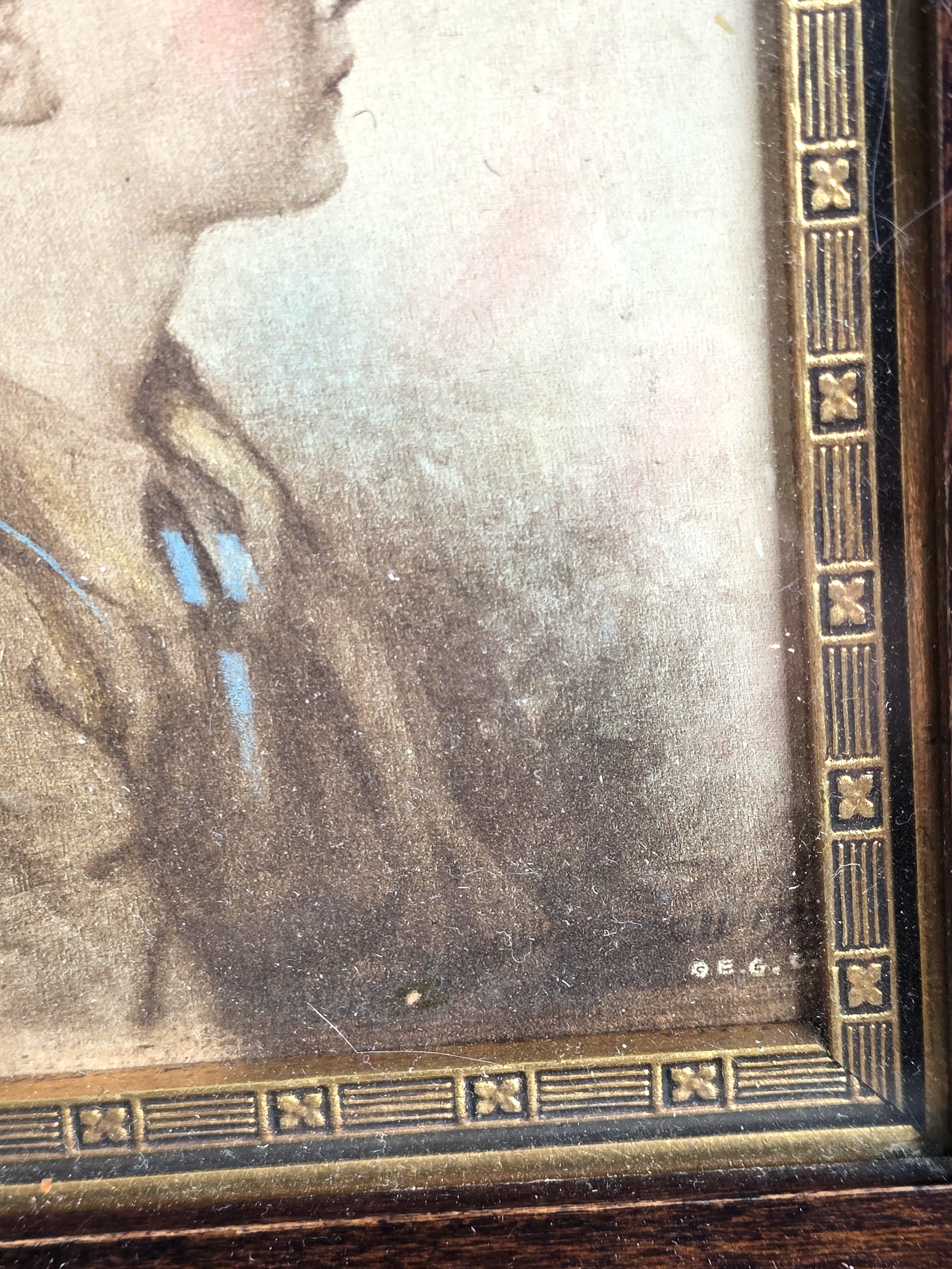 1920s Elizabeth Gowdy Portrait Print Published by C. & A. Richards Boston, MA